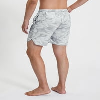 Eyicmarn muškarci Sportske kratke hlače, kamuflaža ljetna fitness atletski kratke hlače Košarka Bodybuilding