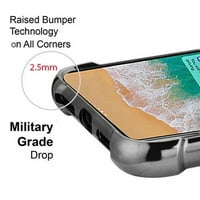 Apple iPhone XS MA Torbica Tanka tanka elektroplata hibridna silikonska gumena mekana zaštitna futrola