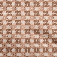 Onuone pamučni dres smeđe tkanine cvjetna tkanina za šivanje tiskane plovidbene tkanine sa dvorištem