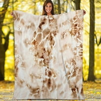 Pokrivači plišani mikrom Flannel Fluffy COSY Fuzzy Cosy Softbed pokrivači za sofu, kauč, krevet