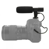 Kondenzatorski mikrofon sa vetrobranskim mikrofonom sa vetrobranskim vino jednim šumskim kamerama za