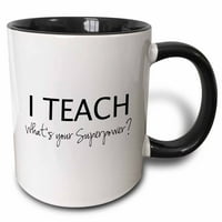 3Droza Učim šta je vaš supersilo - smiješno podučavanje ljubavnih poklona za učitelje - dvije tone crne