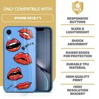 Case Yard iPhone-XR Case Clear Soft Soft & Flexible TPU ultra niski profil Slim Fit Tanki udarni prozirni