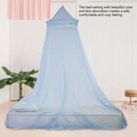 Mgaxyff elegantna čipka princeza dječji krevet nadstrešnicu za zavjese komarce za djevojke za djevojčice