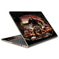 Kožni naljepnica za HP Specter 15t laptop vinil WRAP Grim Reaper Pitbull lobls