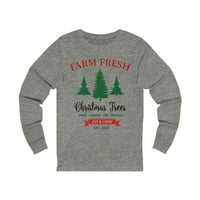 Farma svježa božićna masirka, božićna majica, vintage božićna košulja