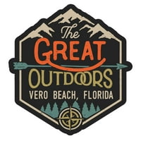 Vero Beach Florida Veliki na otvorenom dizajn naljepnica vinilne naljepnice