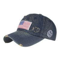 Američka zastava šeširi Vintage oprani nevoljeni pamuk pamuk šešir za bejzbol kapa Podesiva kamiondžija