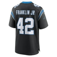 Muški Nike Sam Franklin Jr. Black Carolina Panthers Team Game Dressey