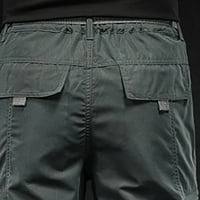 Men's Essentials Terrove Hlače za muškarce Tanke čvrste pravne hlače Ležerne prilike na otvorenom Sportske