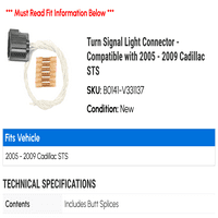 Priključak za svjetlo pokazivača - kompatibilan sa - Cadillac STS 2008
