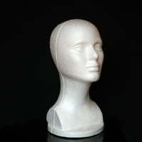 Dream Lifestyle ženska pjena Mannequin Head 12.2 Stiropoam Wig Head Manequin Wig stalak i držač