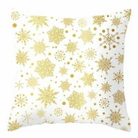 PHONESOAP božićni pamučni posteljina bacač jastučni jastuk CASSOW Cover Home Sofa Decor a
