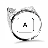 Simbol na tastaturi Kvotački prsten podesiv ljubavni venčani angažman