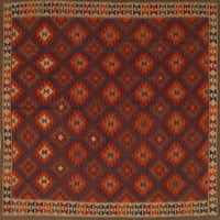 Ahgly Company Machine Persibles Indoor Rectangle Tradicionalne tamne Sienna Brown Prostor, 2 '3 '