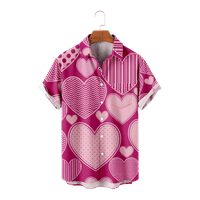 Košulja za muškarce Žene Modni srčani uzorak Bluza za slobodno vrijeme, Child-100, 01