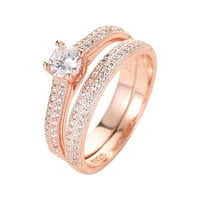 Frehsky Rings Women Diamond Ring set za žene Modni nakit Popularni dodaci
