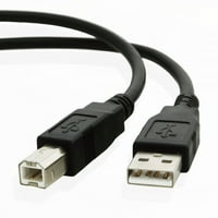 25ft USB kabl za: HP OfficeJet J Sve u jednom pisaču - crno