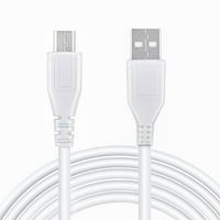 Na 3,3ft bijeli mikro USB punjenje kabel za prijenosna računala za prijenosna računala za zamena kabela