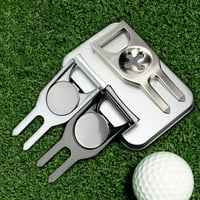 Golf marker - golf teret Označi pogodan praktični metal mali alat za popravku za popravke na otvorenom,