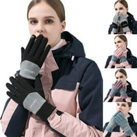 -Groee par zimskih rukavica dodirnog ekrana, vjetrootporne rukavice za penjanje trčanje skijanje Vožnja
