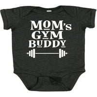 Inktastična mama Buddy Fitness Workout Poklon Baby Boy ili Baby Girl Bodysuit