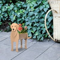 HESXUNO vrtni umjetnički zanat pas cvjetni lonac za skladištenje bašte ukras umjetnosti