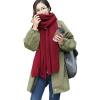 Unizovani šal pune boje pletena jesen zima japanski korejski stil pletiva šal za izlaske