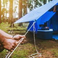 Aluminijski zatezač konopa, podešavanje kampiranja za kampovanje planinarskog putovanja