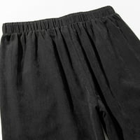 Lagane radne radove teretni pantalone za muškarce labave povremene multi-džepne teretne hlače Elastična