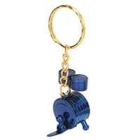 Mini lanac ključa, mini bubnjevi Privjesak za pravo na otvorenom plavu