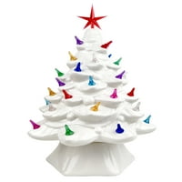 Nacionalna ARTCRAFT® Astro Glitter Keramička božićna svjetla u raznim bojama - 25 paketa
