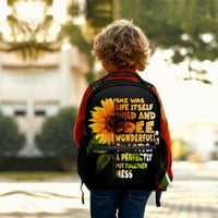 Astetics Sunflower Backpack školske torbe za knjige Povratak u školu Kids Dječji vrtići ruksak Dječji