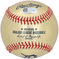 Kirk Gibson Detroit Tigers Autografirao zlatni kožni bejzbol