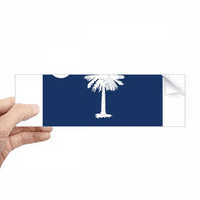 Američka državna zastava ocrtaju južno pravokutni branik naljepnica za notebook prozor naljepnica