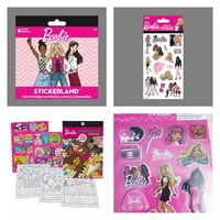 Barbie naljepnice, mini i redovne naljepnice, natečene naljepnice, bojanje knjiga, knjiga aktivnosti