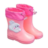 Kid cipele Cartoon Kiša s kunićom Dizajn ružičaste kiše Teksturirani potplati ne klizali svijetli ugodne