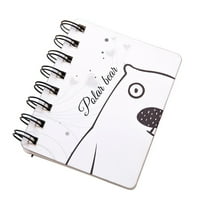 Xinqinghao Slatki dnevni planer prijenosni mini zavojnik Notebook Journal Dnevni džep Notepad I
