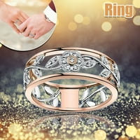 Ušteda pada do 50% popusta na prsten Najbolji modni modni vjenčani prstenovi u obliku srca za žene nakit