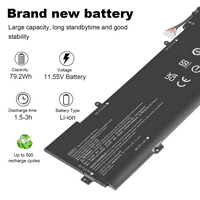 Za HP Spector 15-BL012D laptop baterija 11.55V 79.2Wh 902499- NOVO