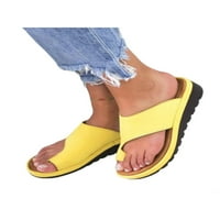 Audeban dame ženske ljetne klizanje na sandalama klinasti flip flops modne cipele veličine 4,5-11,5