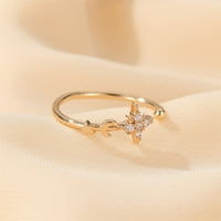 Park podesivi prsten za otvaranje klasične žene Star Moon dizajn