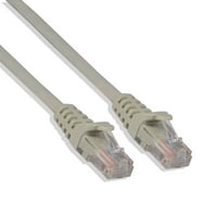 3FT CAT UTP Ethernet mrežni zakrbni kabel RJ LAN žica siva