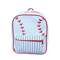 Vanjska trgovina Dječja platna velikog kapaciteta Baseball ragbi ruksak putni torbu