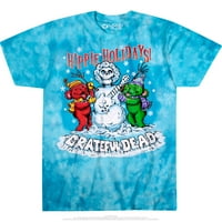 Zahvalan mrtvi - Hippie Holidays Tie Dye Muške majica