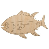 Bluefin tuna riba riba ribolov oblika nedovršenih izrezanih zanata DIY Projekti debljine