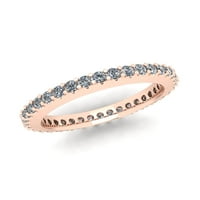Prirodno .70ct okrugli rez Dijamantna ženska godišnjica Ženska godišnjica vjenčana vječna prstenasto