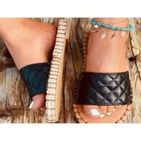 Lacyhop Women Gusni Sandal Ljeto Plaža Vodene cipele Ležerne prilike za papuče s ravnim cipelama