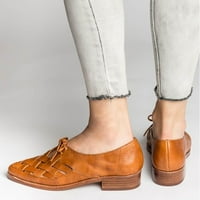 Zapadne čizme Ženske čipke Ležerne prilike, Ležerne cipele Flat Dno udobnost Žene Ležerne prilike Jednokrevetne