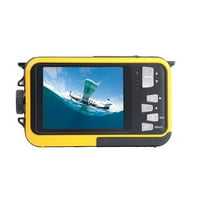Dvostruki ekran podvodne kamere FHD MP video snimač vodootporni digitalni fotoaparat